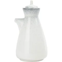 Sauce-jug for soy sauce  porcelain  200 ml  white, gray