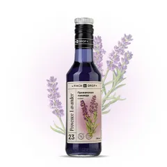 Syrup “Provencal Lavender” Pinch&Drop glass 250ml D=54,H=202mm