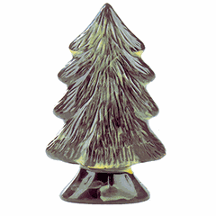 Mold for chocolate “Christmas tree” plastic ,L=16.6cm