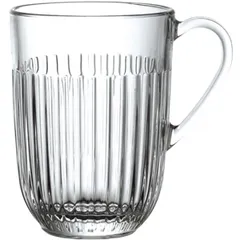 Mug “Uesan” glass 400ml D=85,H=117mm clear.