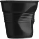 Стакан для горячих напитков «Фруассэ» фарфор 80мл D=65,H=60мм черный, Цвет: Черный