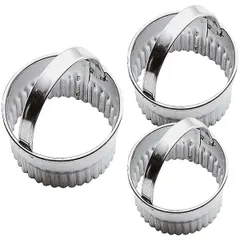 Pastry cutter “Circle” D=6/7/8cm[3pcs] stainless steel ,H=3cm