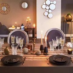 Бокал для вина «Леди Даймонд» хр.стекло 190мл D=8,H=20см прозр., изображение 3