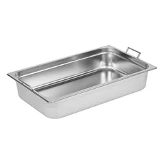 Гастроемкость GN 1/1 с ручками сталь нерж. ,H=10см