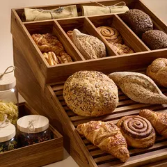 Ящик для подачи низкий дуб ,H=4,L=53,B=37см, изображение 2