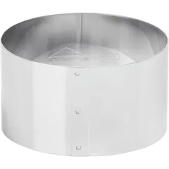 Кольцо кондитерское сталь нерж. D=75,H=40мм металлич.