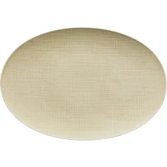 Блюдо овальное фарфор ,L=38см кремов.