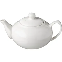Kunstwerk teapot porcelain 450ml D=75,H=75,L=175mm white