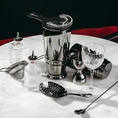 Стрейнер для джулепа «Пробар Премиум Оникс» сталь нерж. D=77,L=165мм черный, изображение 4