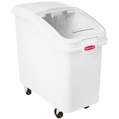 Контейнер для сыпучих продуктов на колесах полипроп. 97,5л ,H=71,L=75,B=39,5см белый