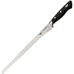 Ham knife  L=30cm  black, metal.