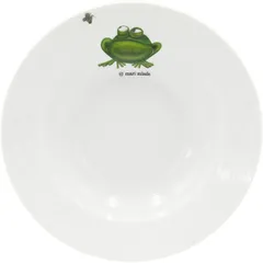 Deep plate “Frog”  porcelain  250 ml  D=20, H=5cm