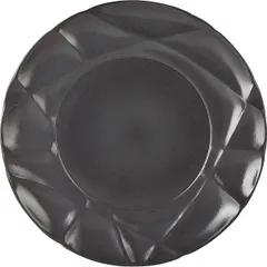 Plate “Succession” small  porcelain  D=260, H=28mm  black