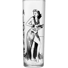 Хайбол (стакан) «Кахико Зомби» стекло 400мл D=60,H=177мм черный,прозр.