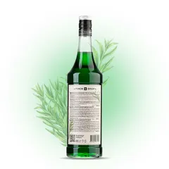 Сироп «Тархун» Pinch&Drop стекло 1л D=85,H=330мм зелен., изображение 4