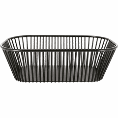 Bread basket metal ,H=88,L=292,B=182mm black