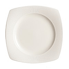 Тарелка «Жансан» квадратная фарфор ,L=15,B=15см белый