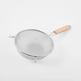 Сито с ручкой сталь нерж.,дерево D=183,L=342,B=70мм