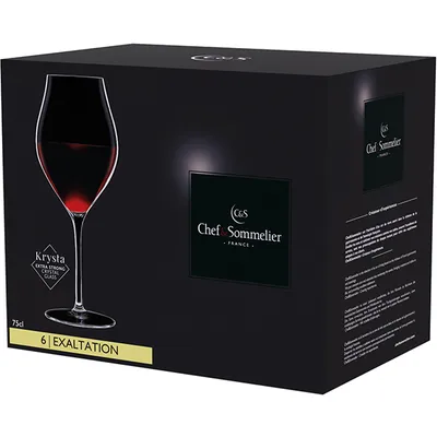 Бокал для вина «Эксэлтейшн» хр.стекло 0,75л прозр., изображение 3