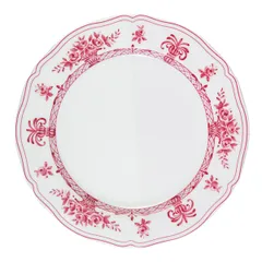 Тарелка «Нео Антирос» подстановочная фарфор D=26,5см белый,розов.