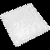 Тарелка «Минерали» квадратная стекло ,H=23,L=250,B=250мм прозр.