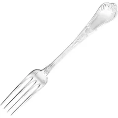 Dessert fork “Lurie”  cupronickel, silver plated , L=18.3 cm