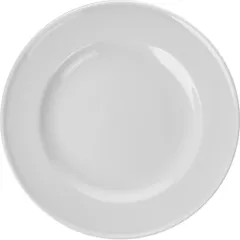 Plate “Acapulco” small  porcelain  D=250, H=25mm  white