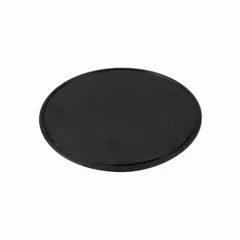 Serving dish plastic D=285,H=10mm black