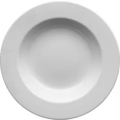 Deep plate “Monaco”  porcelain  300 ml  D=220, H=35mm  white