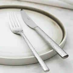 Нож для стейка «Лозанна» сталь нерж. ,L=23,2см металлич., изображение 3