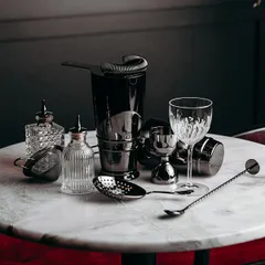 Шейкер американский «Пробар Премиум Оникс» сталь нерж. 0,84л D=90,H=178мм черный, изображение 4