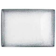 Rectangular dish  porcelain , L=28, B=20cm  white, gray