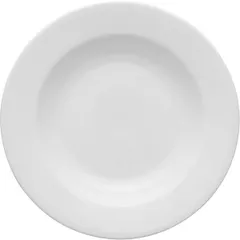 Deep plate “Kashub-hel” porcelain 450ml D=24,H=4cm white