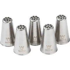 Pastry nozzle [5 pcs]  stainless steel