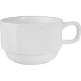 Чашка чайная «Кунстверк» фарфор 195мл D=85,H=55,L=110мм белый