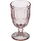 Бокал для вина «Соланж» стекло 275мл D=80,H=146мм розов., Цвет: Розовый, изображение 2