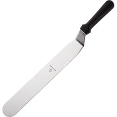 Curved blade  stainless steel, plastic , L=48/33, B=5cm  metallic, black