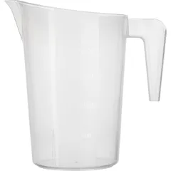 Стакан мерный с ручкой пластик 2л ,H=23,L=22,B=15см белый, изображение 2