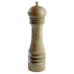 Pepper mill wood D=6,H=23cm green.