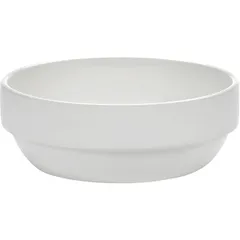 Salad bowl “Pass-partout”  porcelain  0.75 l  D=16, H=6 cm  white, matte