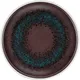 Тарелка «Эстиа» пирожковая фарфор D=18,H=2см синий,коричнев.