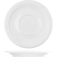 Блюдце для чашки 30075 D=145/55,H=16мм белый