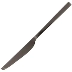 Нож столовый «Линеа кью» сталь нерж. ,L=23,9см черный