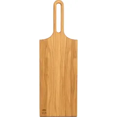 Доска для подачи с ручкой дуб ,H=2,L=49,B=16см св. дерево, изображение 2