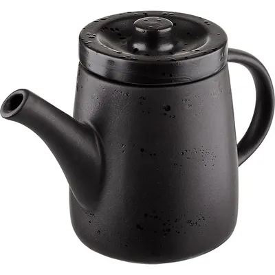 Чайник заварочный «Оникс» конический керамика 0,5л черный, изображение 2