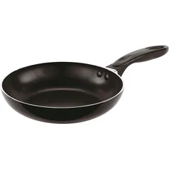 Frying pan aluminium,non-stick coating D=30,H=7,L=49cm black,silver.