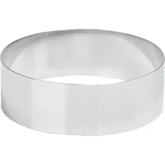 Pastry ring  stainless steel  D=120, H=45mm  metal.