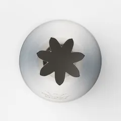 Насадка кондитерская «Закрытая звезда»[5шт] сталь нерж. D=30/9,H=50мм, изображение 3