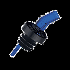 Гейзер с ситом пластик,резина D=1,H=8см синий,черный