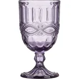 Wine glass glass 220ml D=85,H=144mm violet.